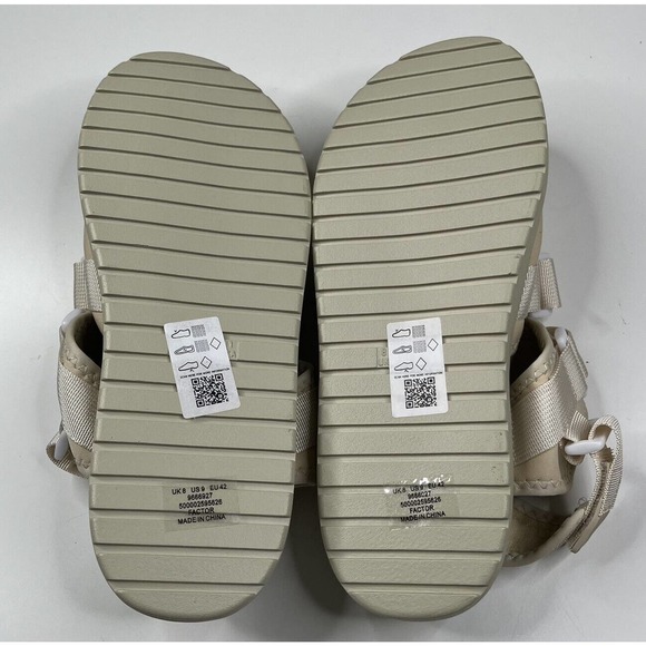 NEW Asos Factor Strappy Sandals Size 9 Women’s Cream - Picture 4 of 6